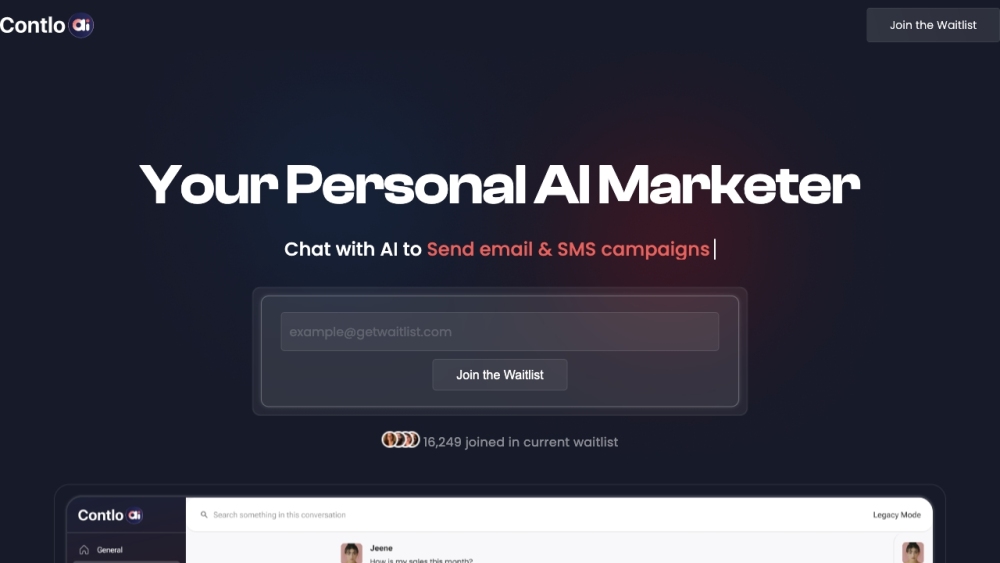 Contlo: AI Marketing Assistant for Growth-Driven Automation & Personalization