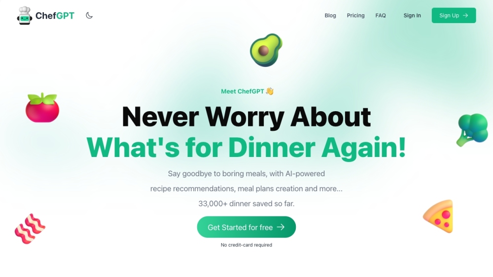 ChefGPT: Smart Recipes, Meal Plans & Effortless Cooking