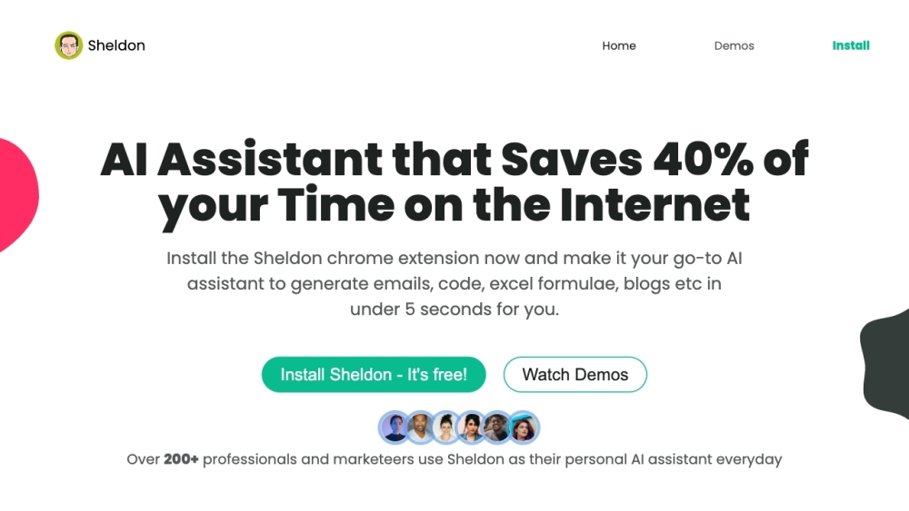 Sheldon AI Assistant: Email, Code, Debug, Excel, Internet Tasks