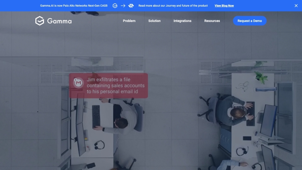 Gamma.AI: AI-Powered Cloud DLP for SaaS Security & Alerts