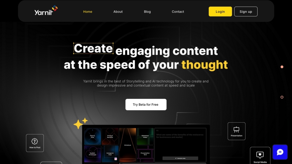 Yarnit: AI-Driven Tools for Content Creation & Publishing