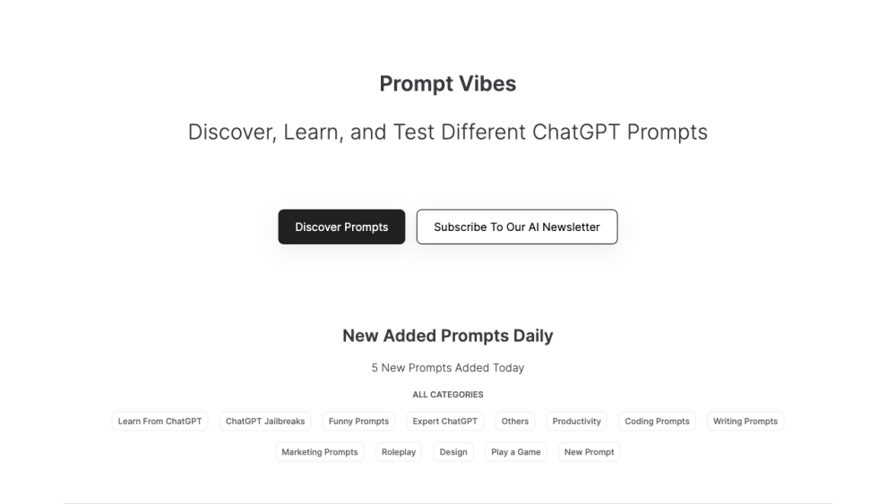 Prompt Vibes: Expert ChatGPT Prompts for Dynamic AI Conversations