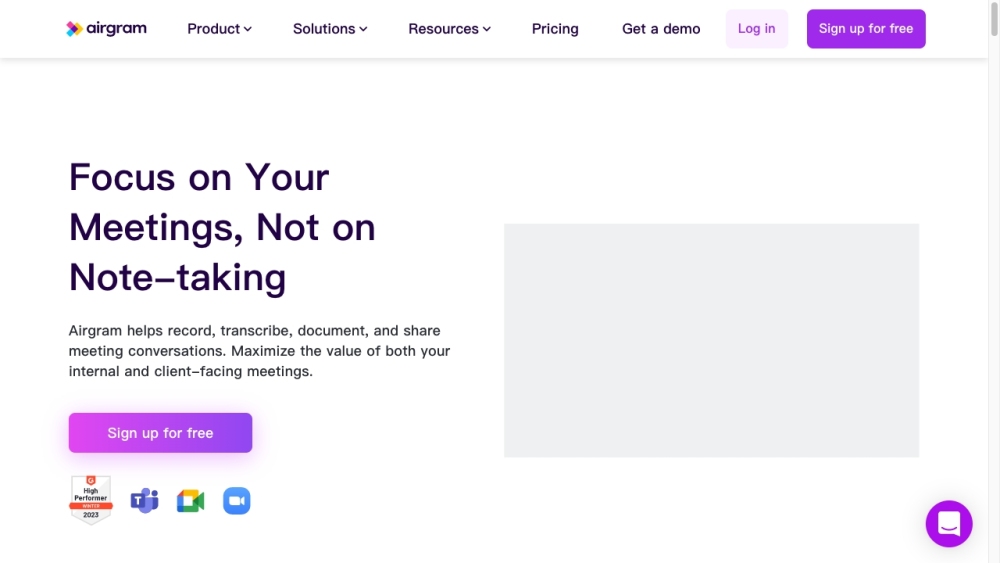 Airgram: AI Assistant : Records, Transcribes & Summarizes Meetings Instantly