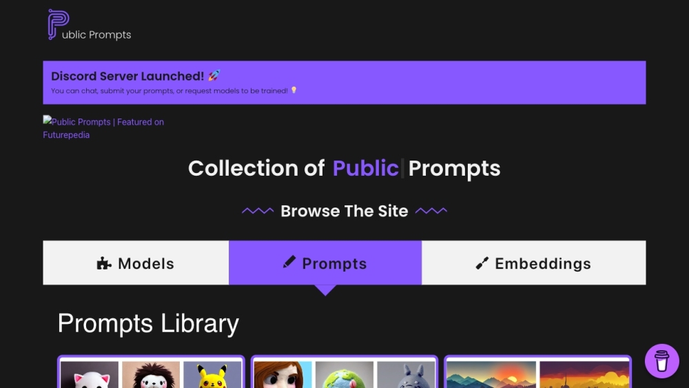 Public Prompts: AI Tools, Models & Prompts by Stability AI : Stable Diffusion Tools and Curated Prompts for Creativity