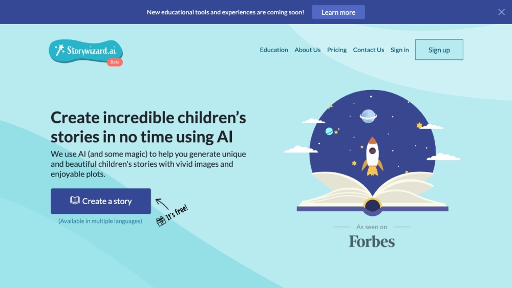 Storywizard.ai : AI-Crafted, Personalized, Fun Learning Experiences