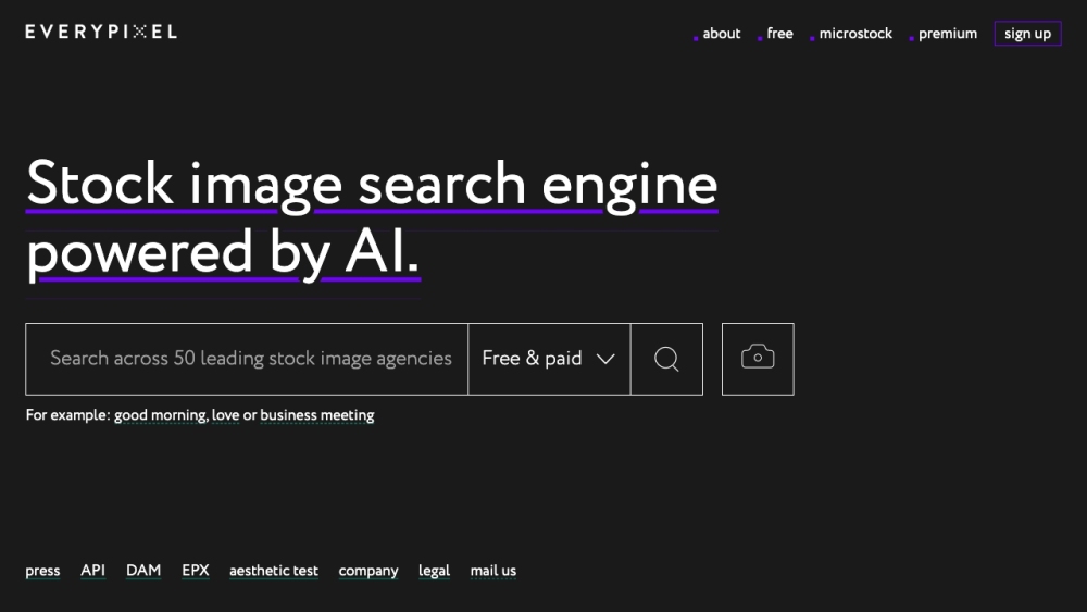 Everypixel: AI Driven Stock Image Search Engine for Best Prices