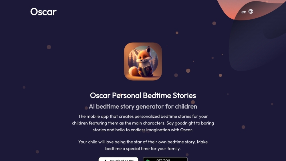 Oscar Stories: Personalized AI Tales, Heroic Adventures