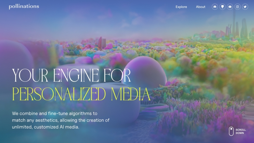 Pollinations.AI : AI Art Generator with Unique, Tailored Creations