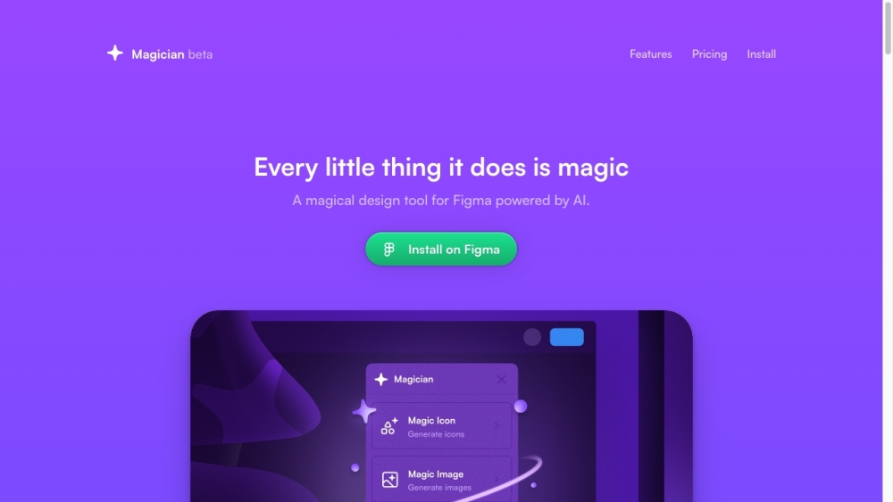 Magician for Figma: AI Design Enhancement, Smart Visual Tools