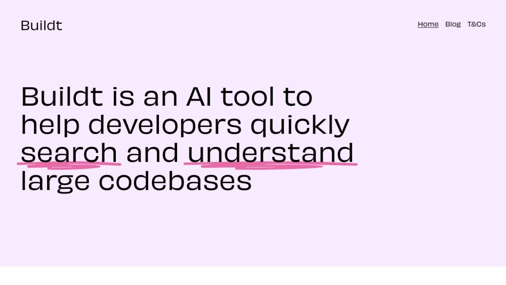 Buildt : AI-Powered Fast Code Search & Deep Codebase Understanding