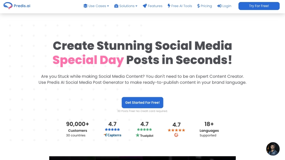 Predis.ai: AI Marketing Tool for Engaging Social Media Content : Create Stunning Videos, Images & Boost Engagement with Smart Analysis