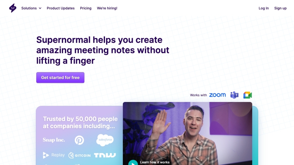 Supernormal: Auto-Transcribe Google Meet Calls & Generate Notes