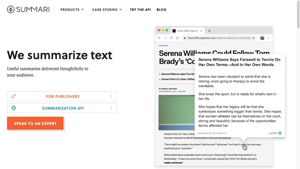 Summari: AI-Driven Text Summarization, Save Time, Boost Comprehension