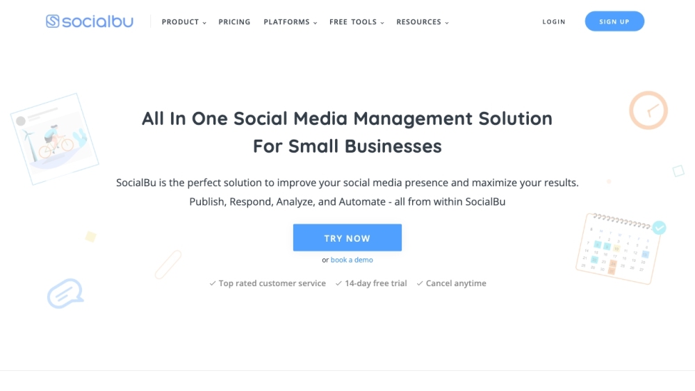 SocialBu: Schedule Posts, Automate & Monitor Social Media