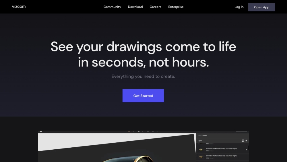 Vizcom: AI-Driven Sketch-to-Concept Drawing Platform : Turn sketches into stunning concept art in seconds with AI-powered design