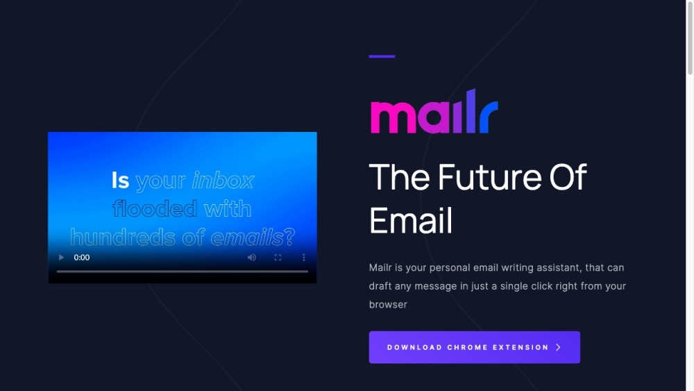 Mailr: AI Email Assistant, Quick Compose, Chrome Extension