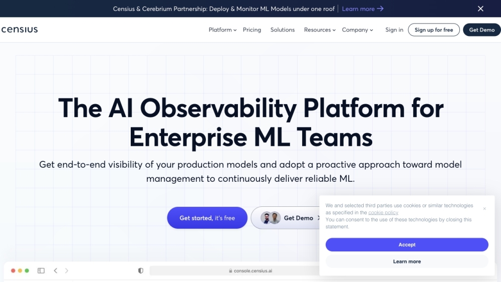 Censius: AI Observability & Model Monitoring for Production