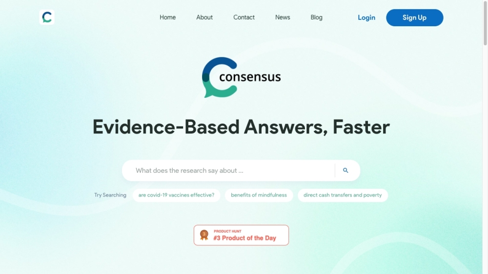 Consensus: AI Search for Research Insights