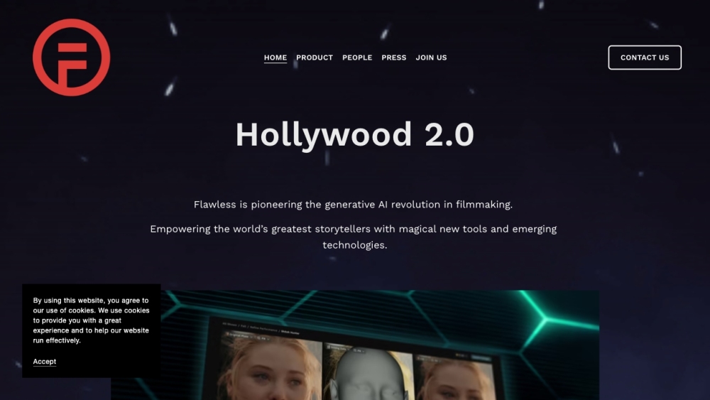 Flawless - Gen-AI Filmmaking: AI-Driven Cinematic Tools for Creativity & Innovation