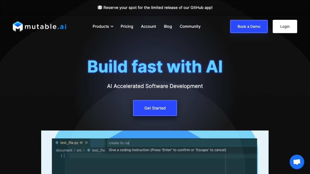 Mutable.ai : AI Tools for Faster, High-Quality Software Coding