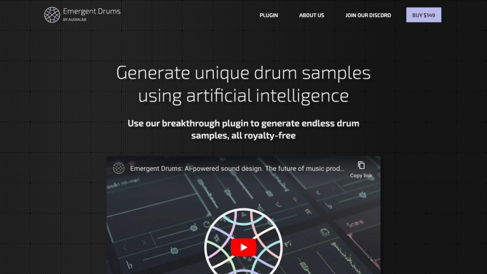 Emergent Drums by Audialab: AI-Powered Infinite Drum Samples