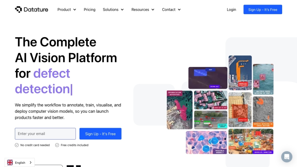 Datature : No-Code AI Vision App Development & Deployment