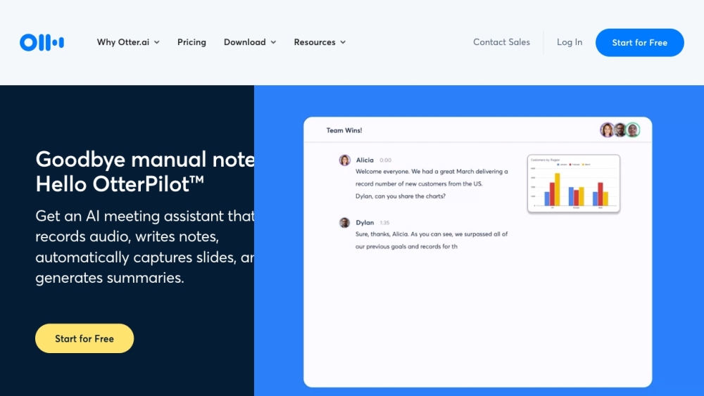 Otter.ai : AI Transcription, Notes, Recording, Slides & Summaries