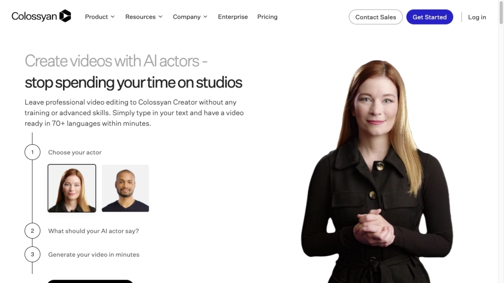 Colossyan Creator: AI Video Maker With Real Actors In 5 Minutes