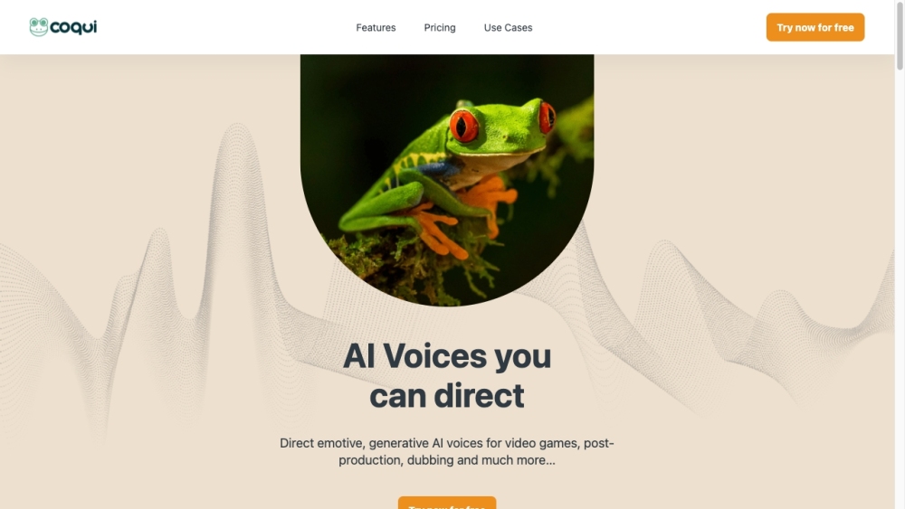 Coqui: Realistic AI Voiceovers : Lifelike, Emotive TTS in Seconds