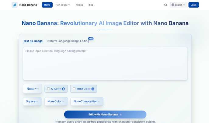 Nano Banana: AI Image Editor with Gemini Nano Banana Tech