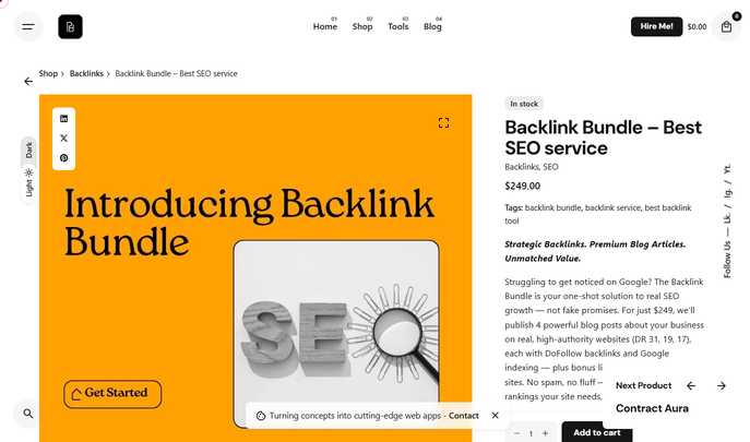Backlink Bundle - Best SEO Service by Praneet Brar: 4 High DA Blog Posts, Dofollow Backlinks, Google Indexed, DR60+ Bonus Links for Real SEO Growth in 30 Days